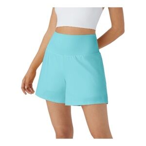Halara, SoftlyZero Airy Super High Waisted 2-in-1 Cool Touch Shorts, NWT, Med
